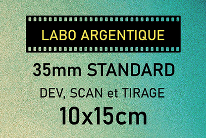DEV + SCAN + TIRAGE - 35mm Standard - 10x15cm