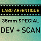 DEV + SCAN - 35mm format spécial