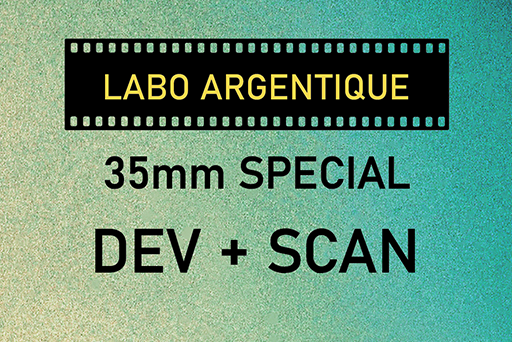 DEV + SCAN - 35mm format spécial