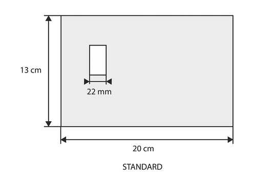 Grille de Piquage Standard - pied presseur 22mm